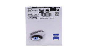 Carl Zeiss Single Vision ClearView 1.6 PhotoFusion Extra Grey Brown