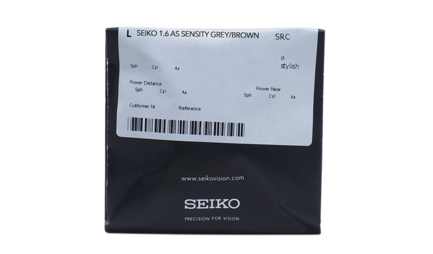 Линза Seiko 1.6 AS Sensity Grey Brown SRC