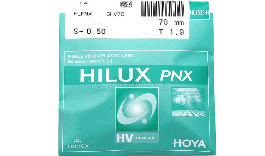 Hoya 1.53 PNX Hi-Vision Aqua